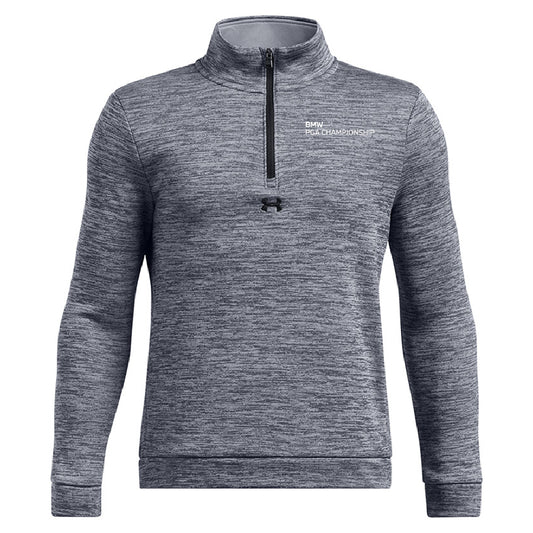 BMW PGA Championship Under Armour Junior Grey 1/4 Zip Mid Layer