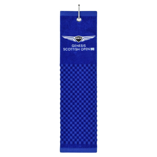 Genesis Scottish Open PRG Blue Trifold Towel