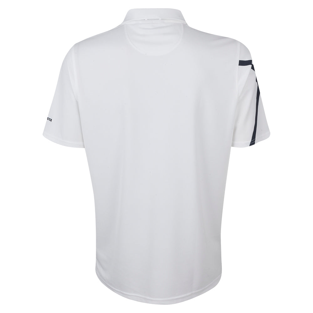 Genesis Scottish Open Glenmuir Men's White Saltire Polo - Back