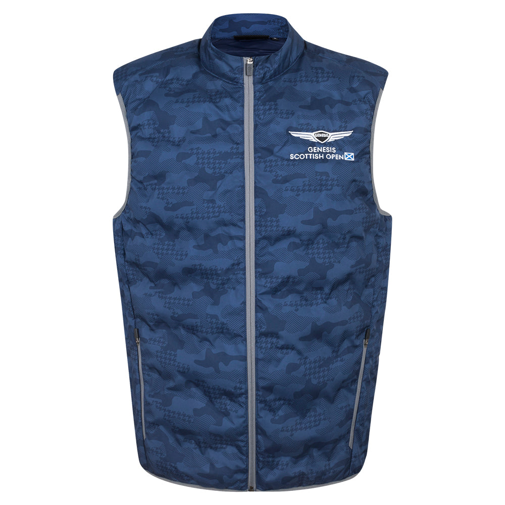 Jordan Puffer Vest Jacket Genesis Scottish Open Glenmuir Men's