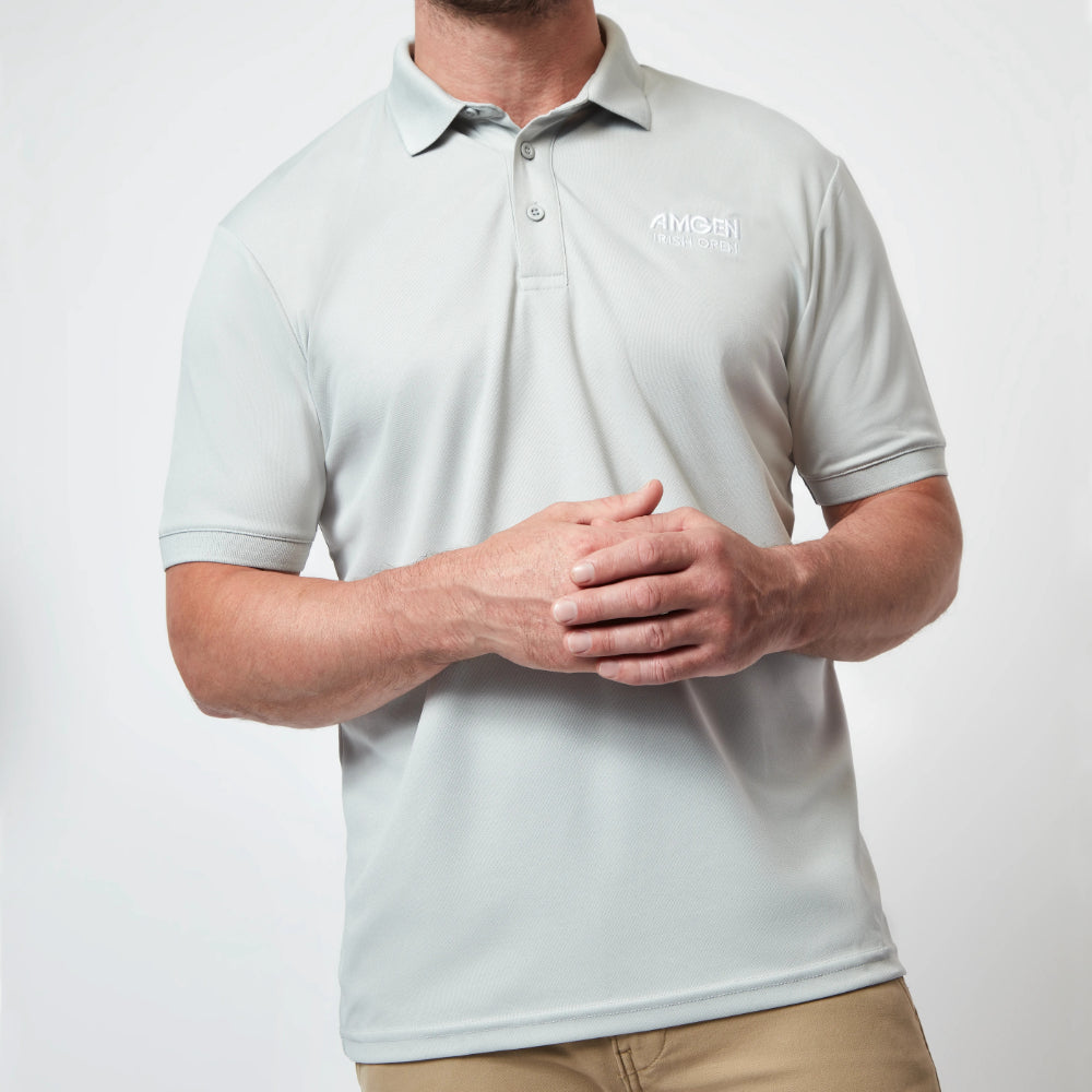 Amgen Irish Open Men's Grey Polo Shirt