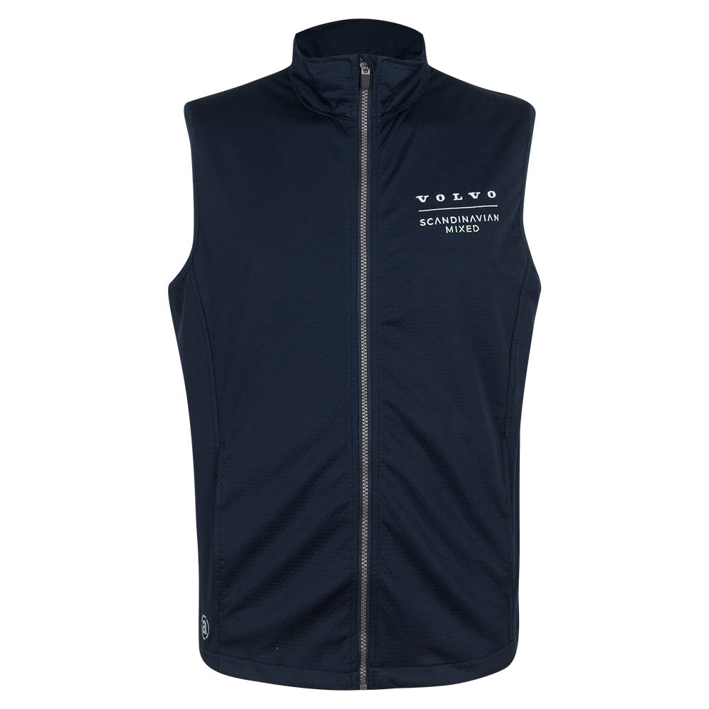Volvo Scandinavian Mixed Abacus Men's Navy Softshell Gilet