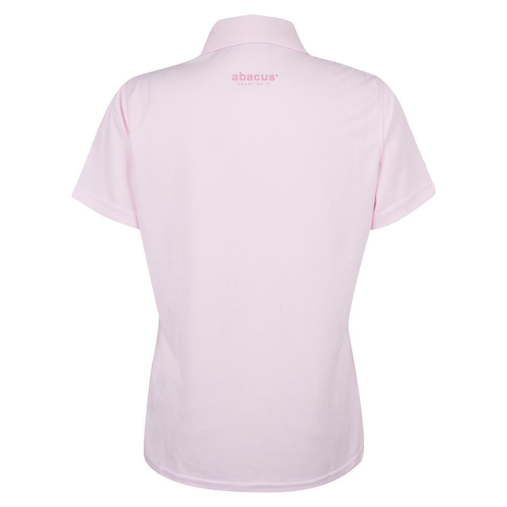 Scandinavian Mixed Women's Pink Polo - Back