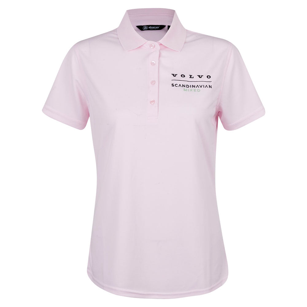 Scandinavian Mixed Women's Pink Polo - Front