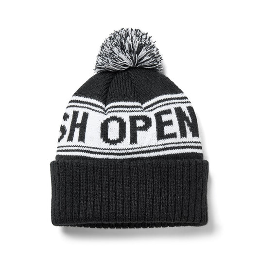 Genesis Scottish Open Black & White Knit Bobble Hat