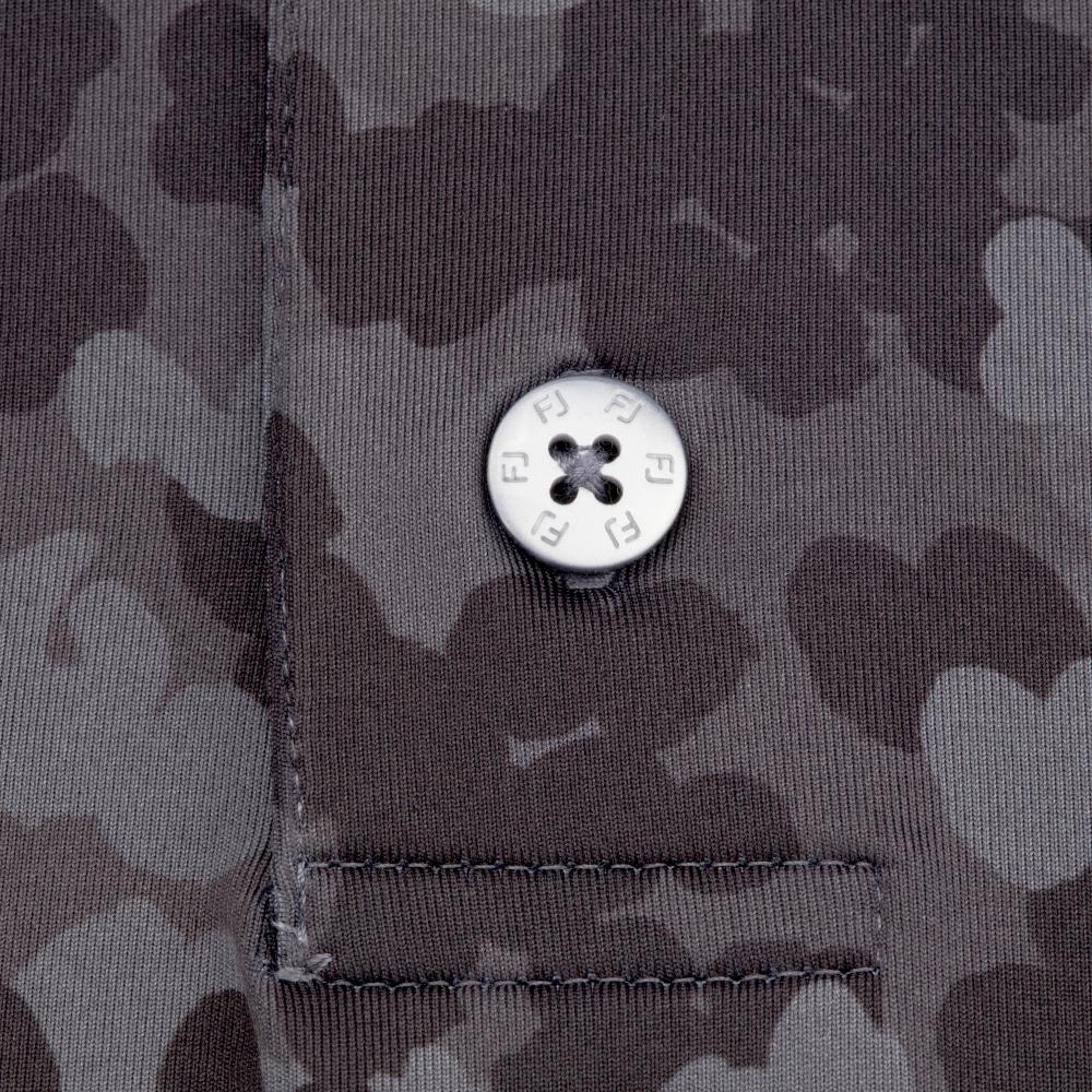 Betfred British Masters FootJoy Men's Black Camo Polo Shirt