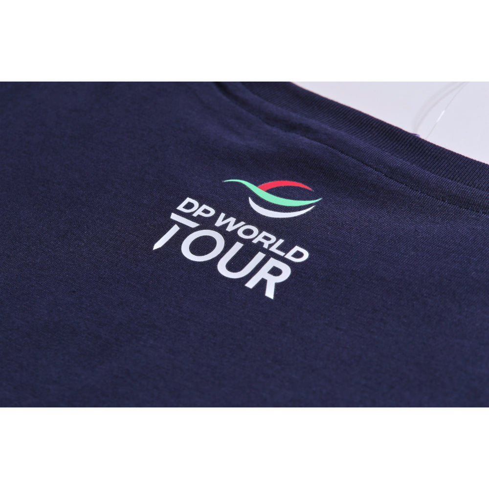 BMW PGA Championship Men's Navy T-Shirt - Logo Close-up