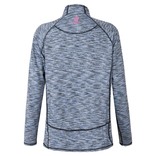 Women's DP World Tour Space Mid Layer - Lilac/Black - Back