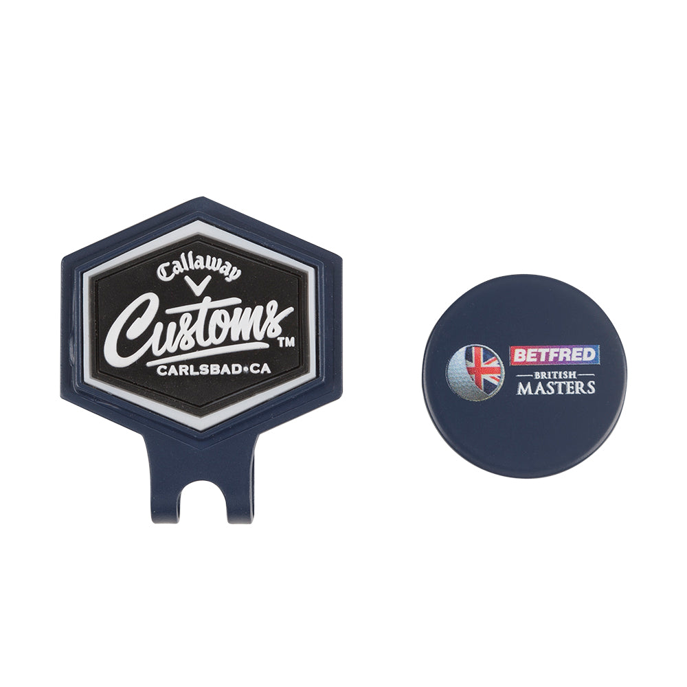 British Masters Cap Clip - Front