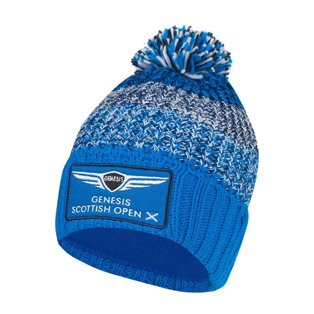 Genesis Scottish Open Bobble Hat - Blue - Front