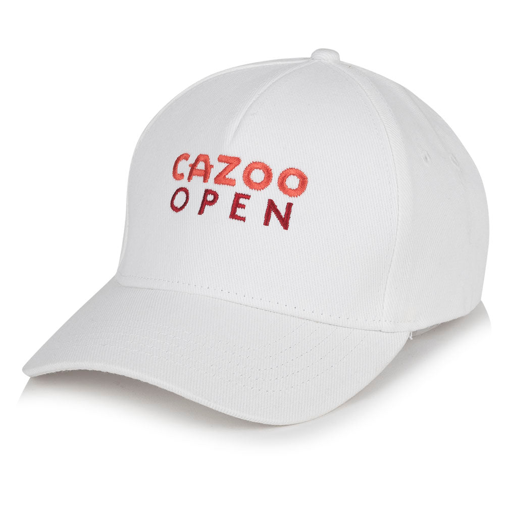 CAZOO Open Men&#39;s Cap - Front White