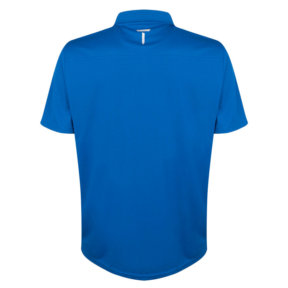 CAZOO Open Men's Plain Polo - Back Blue