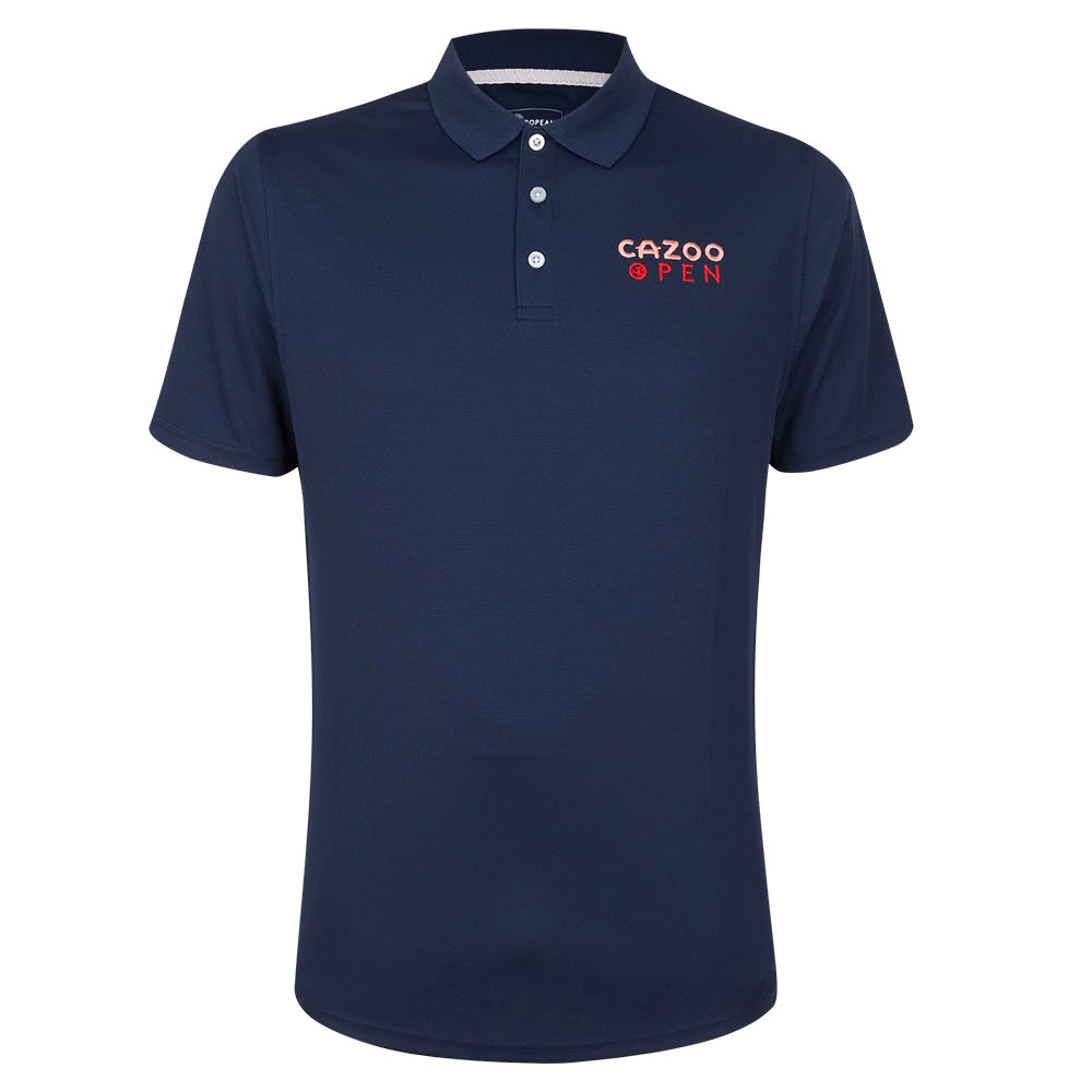CAZOO Open Men's Plain Polo - Front Navy