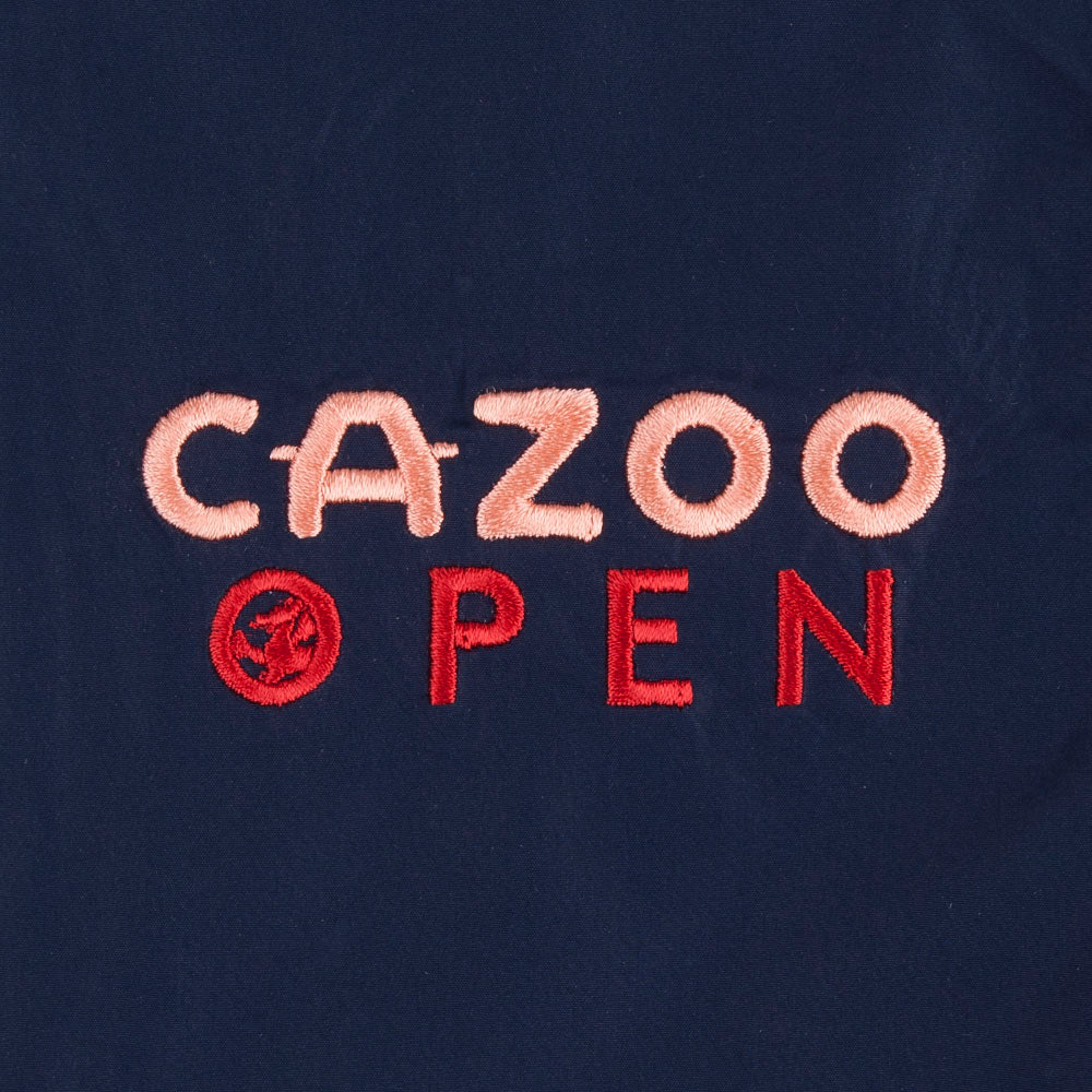 CAZOO Open Women&#39;s Emily Waterproof Jacket - Badge Close-up