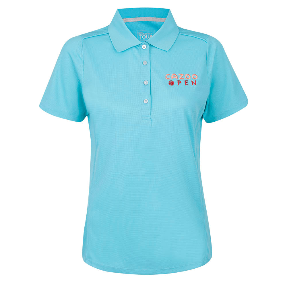 CAZOO Open Women's Carly Polo - Front Blue