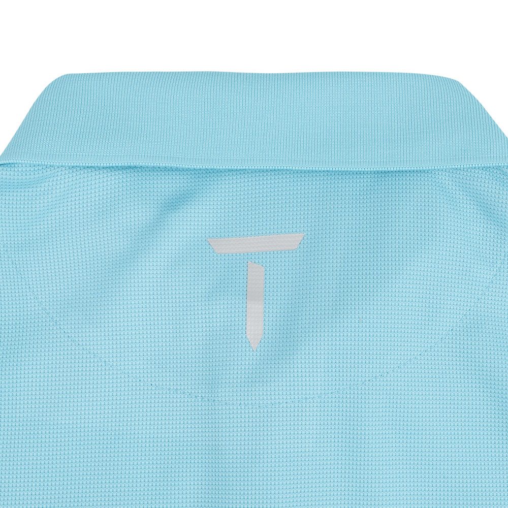 CAZOO Open Women's Carly Polo - Logo Close-up Blue