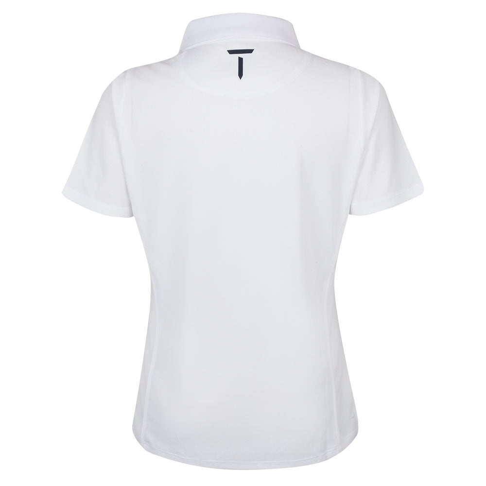 CAZOO Open Women's Carly Polo - Back White