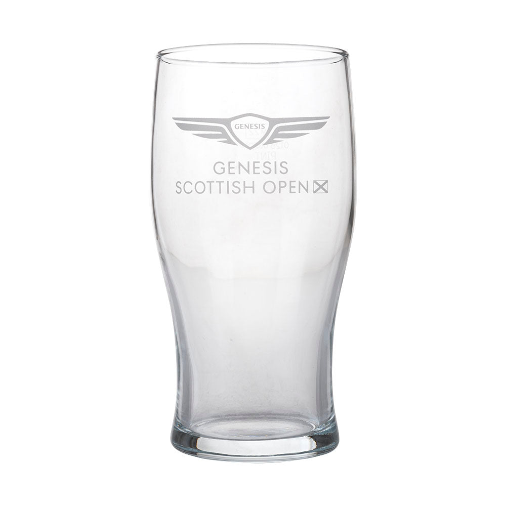 Genesis Scottish Open Pint Glass - Front