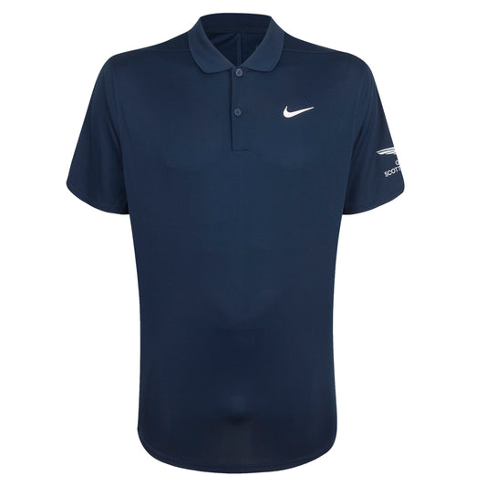Genesis Scottish Open Nike Men's Navy Polo - Front
