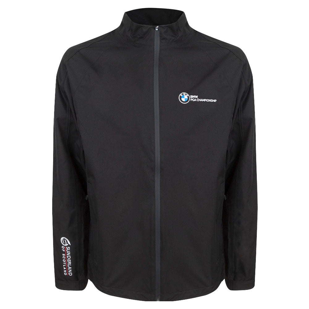 BMW PGA Championship Sunderland of Scotland Men's Black Jacket - Front