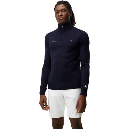 BMW PGA Championship J.Lindeberg Men's Kian Zipped Sweater