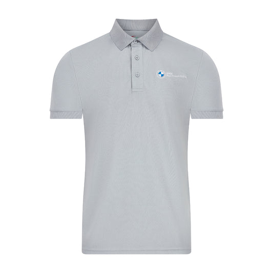 BMW PGA Championship Men's Grey Polo Shirt - Front