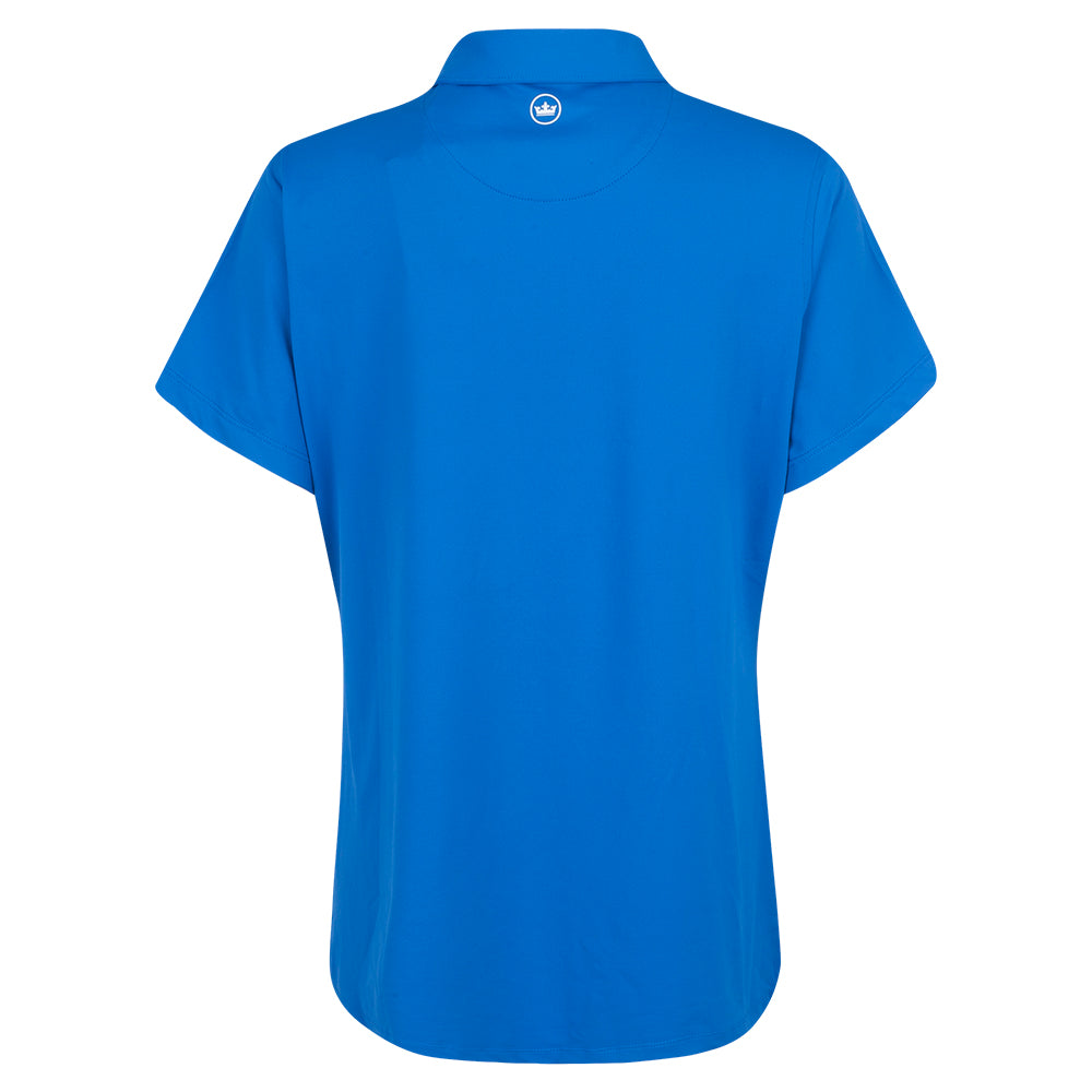 Horizon Irish Open Peter Millar Women's Blue Polo Shirt - Front