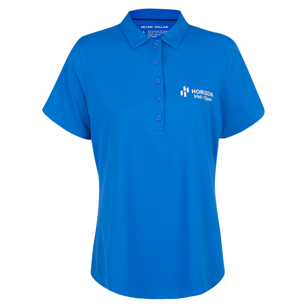 Horizon Irish Open Peter Millar Women&#39;s Blue Polo Shirt