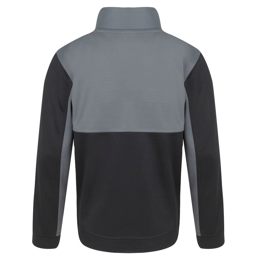 BMW PGA Championship Youth Grey 1/4 Zip Mid Layer - Front