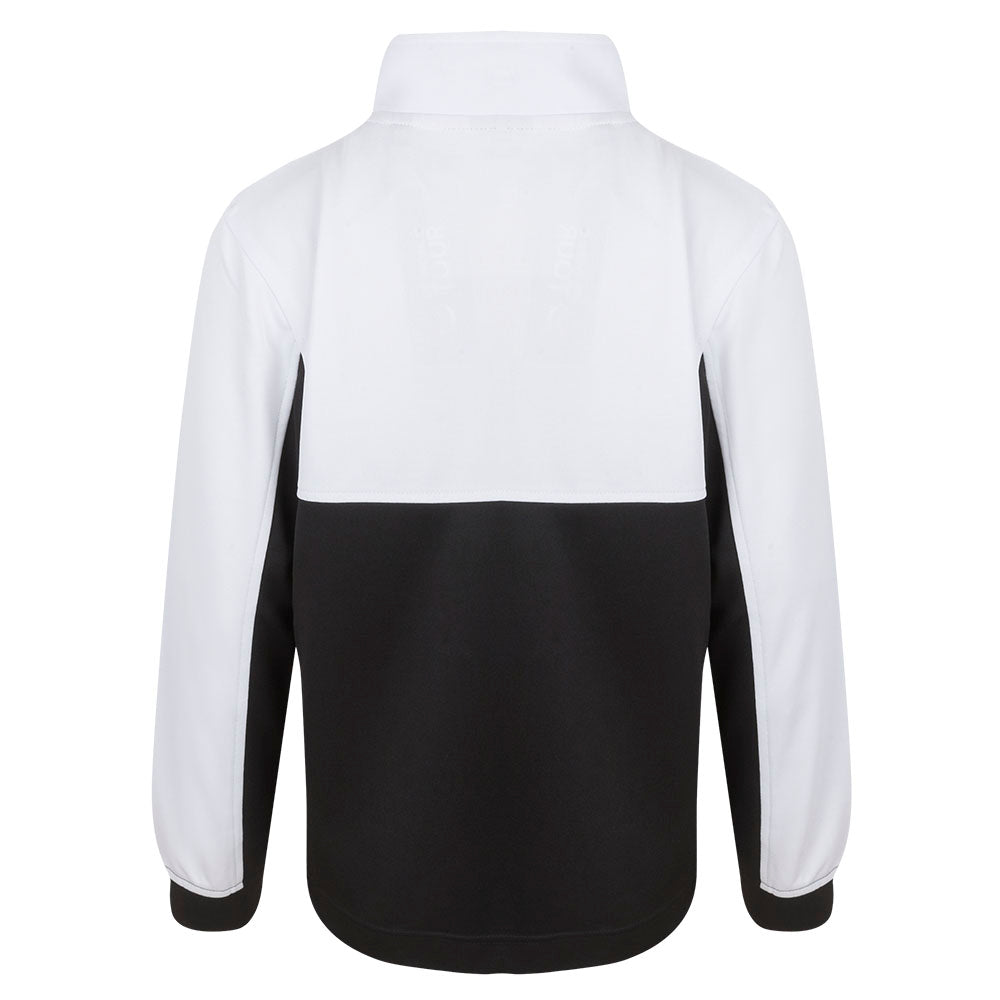 BMW PGA Championship Youth White 1/4 Zip Mid Layer - Back
