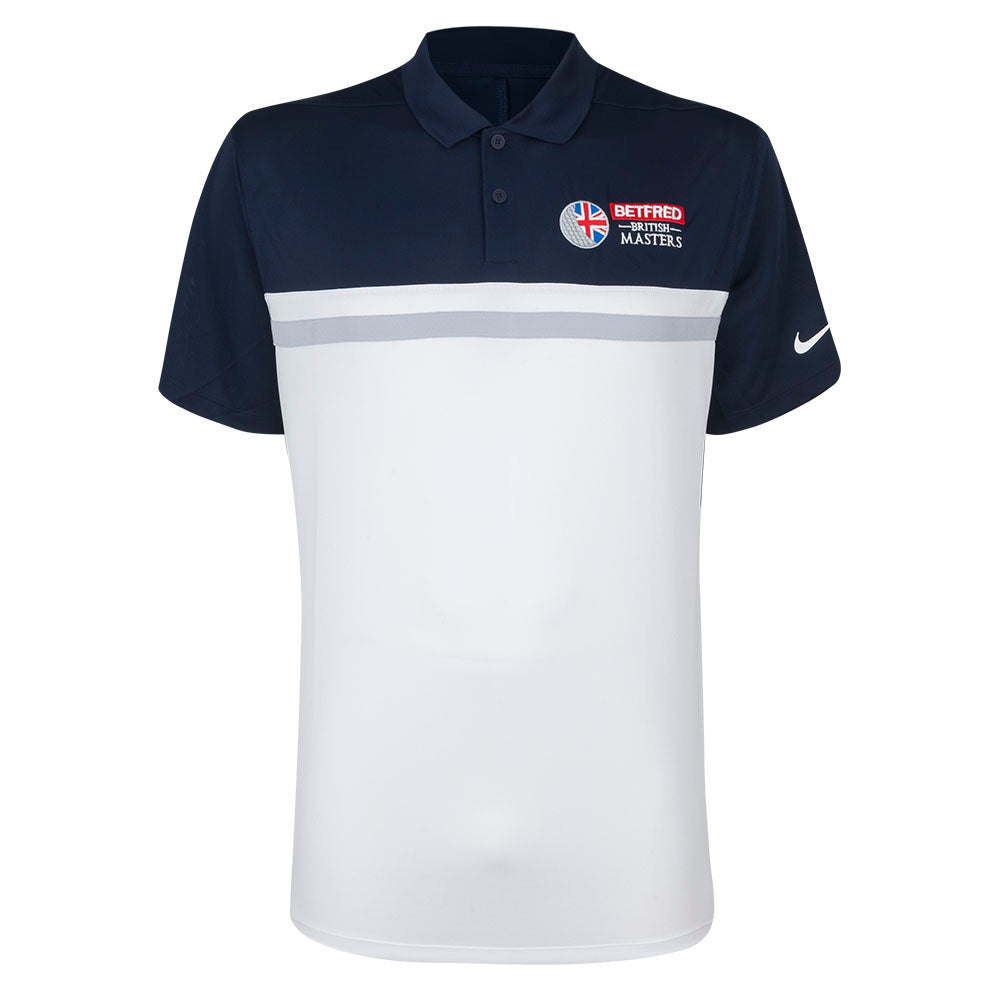 Betfred British Masters Nike Men's Panel Polo - Front
