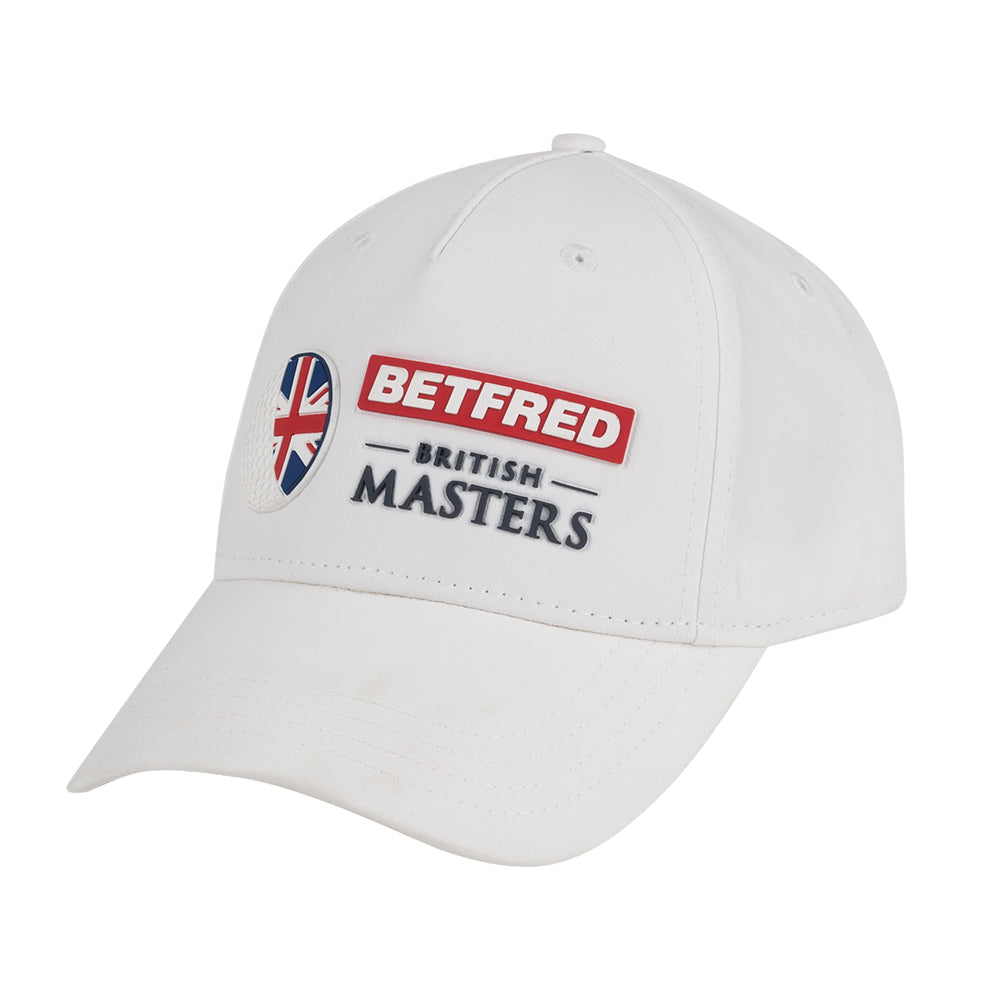 Betfred British Masters White Cap - Front view 1