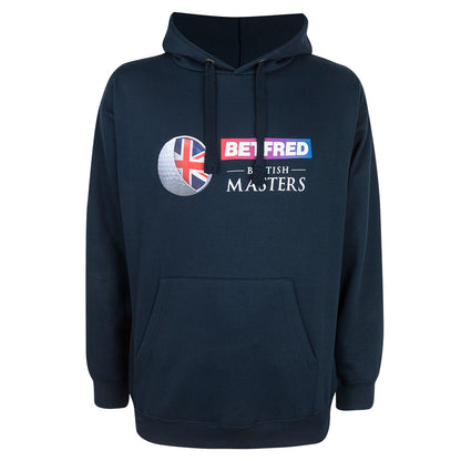 British Masters Men's Navy Event Hoodie - Front