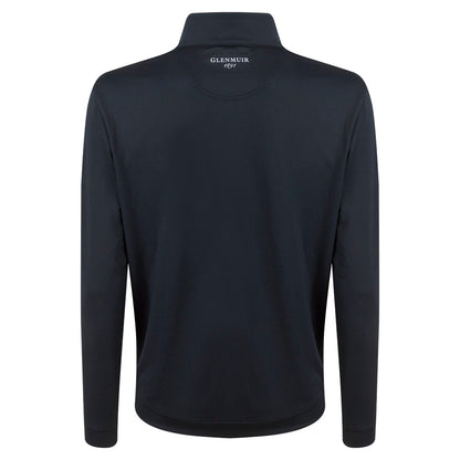 Betfred British Masters Glenmuir Men's Black 1/4 Zip Mid Layer - Back
