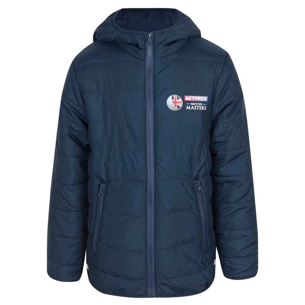 British Masters Padded Jacket - Navy Front