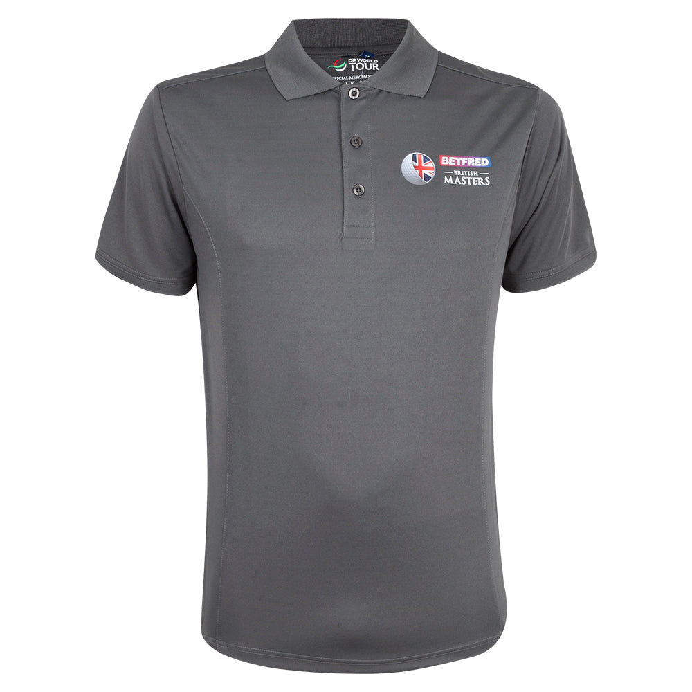 British Masters Polo - Grey