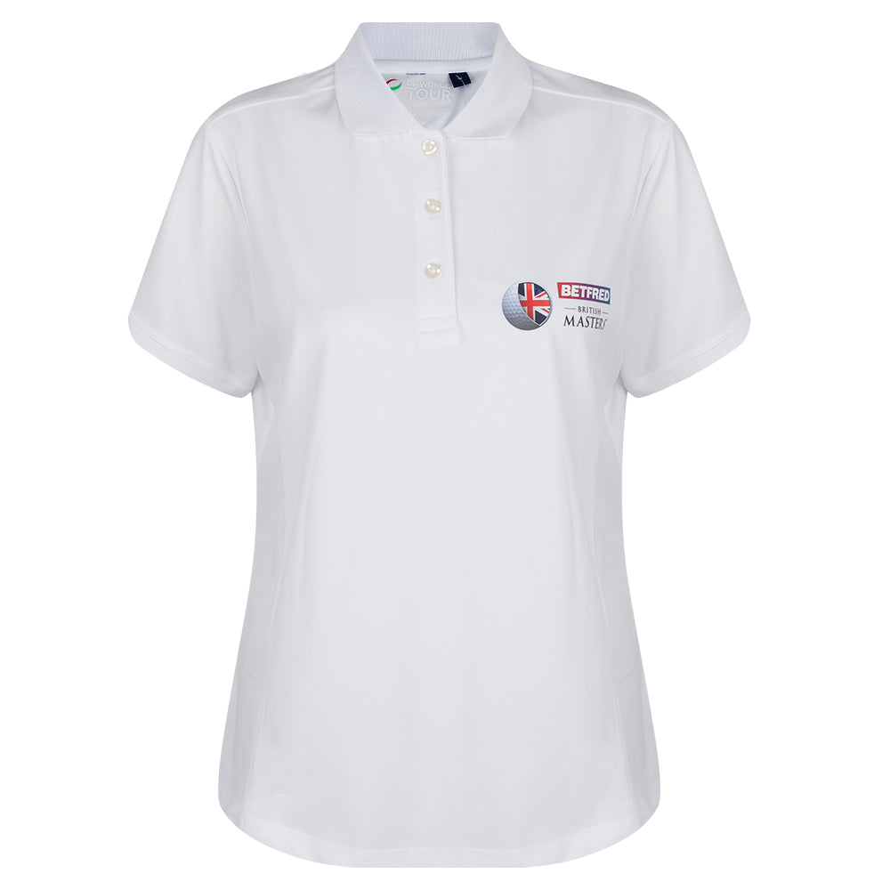 British Masters Women's Polo - White