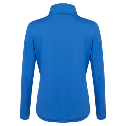 Betfred British Masters Glenmuir Women's Blue 1/4 Zip Mid Layer - Back