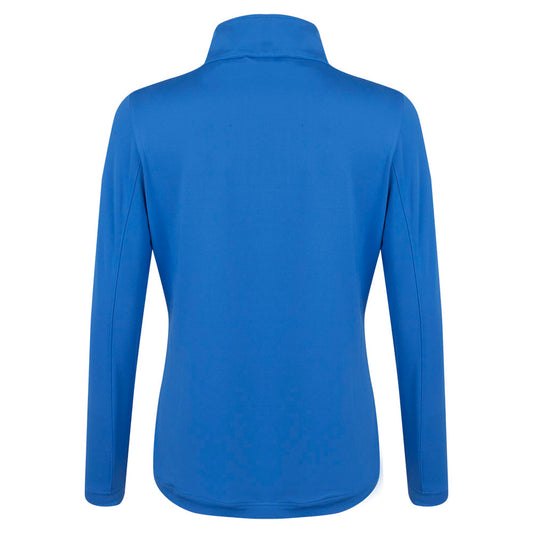 Betfred British Masters Glenmuir Women's Blue 1/4 Zip Mid Layer - Back