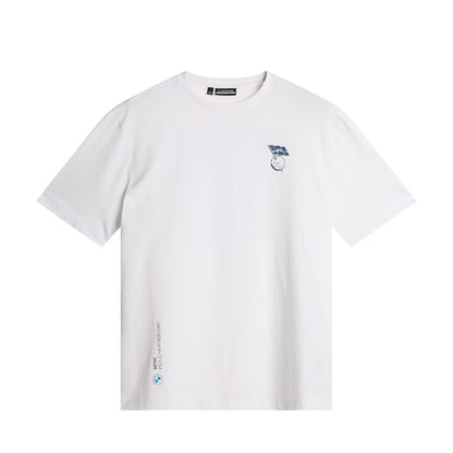 BMW PGA Championship J.Lindeberg Unisex Billy Festival of Golf White T-Shirt