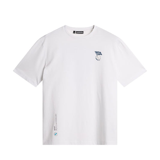 BMW PGA Championship J.Lindeberg Unisex Billy Festival of Golf White T-Shirt