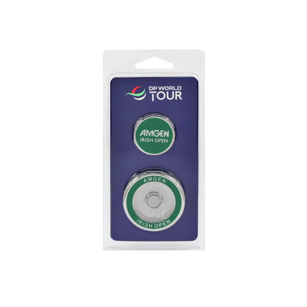 Amgen Irish Open PRG Green Duo Ball Marker