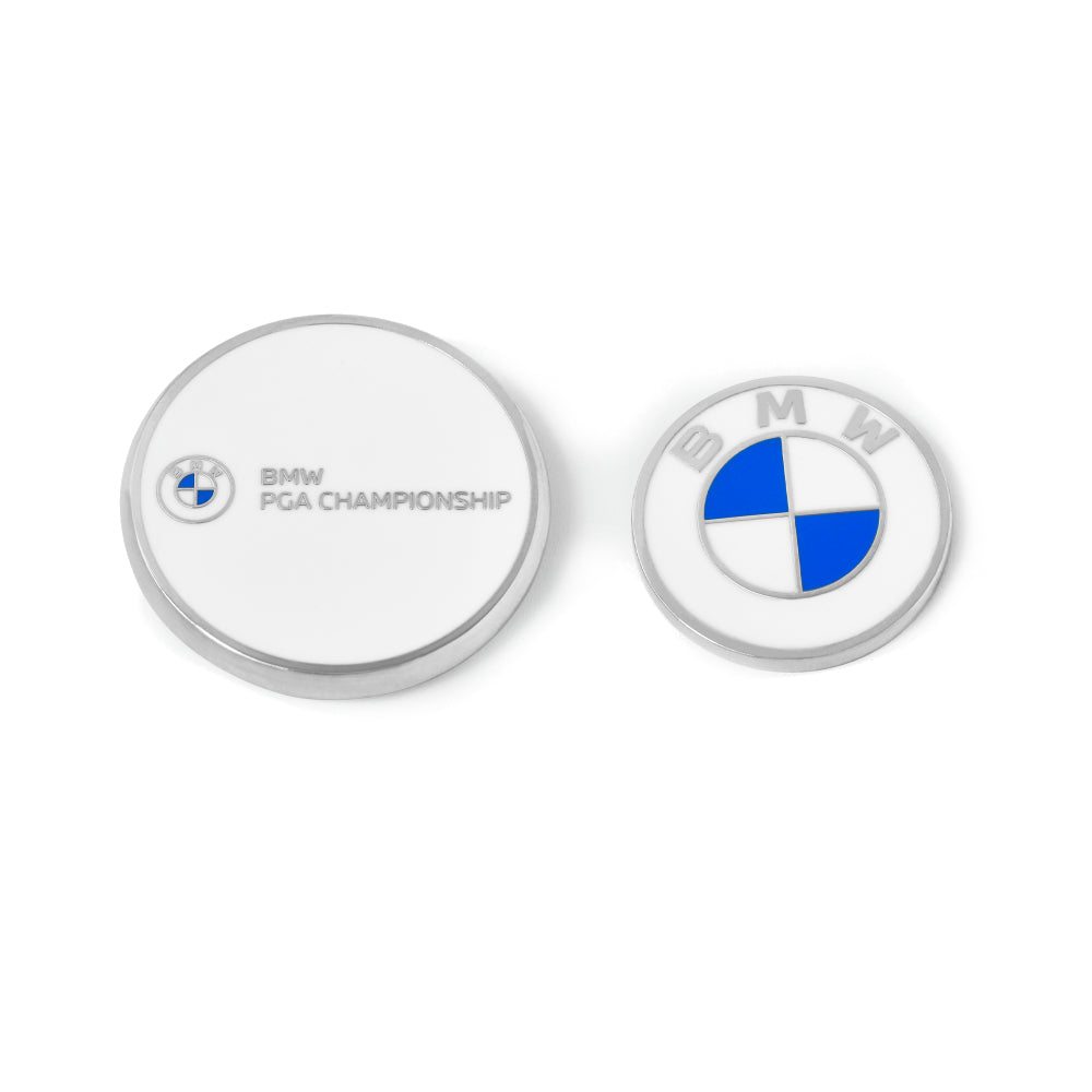 BMW PGA Championship PRG White Duo Ball Marker