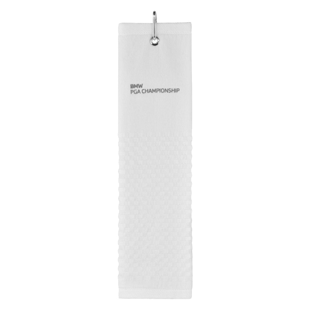 BMW PGA Championship PRG White Trifold Towel