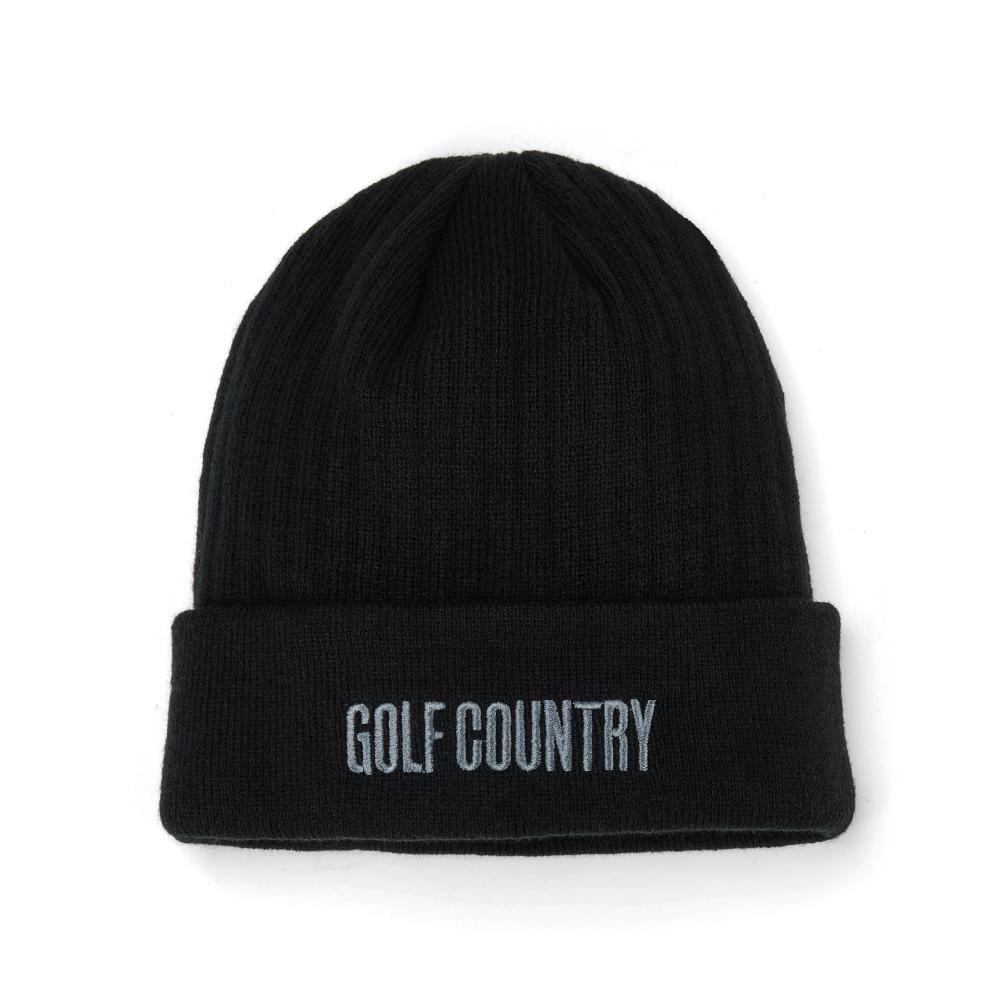 Genesis Scottish Open Black Ribbed Beanie