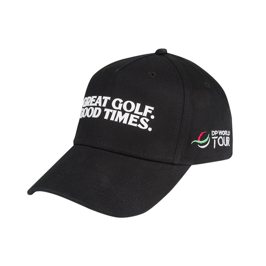 Great Golf Good Times Black Cap