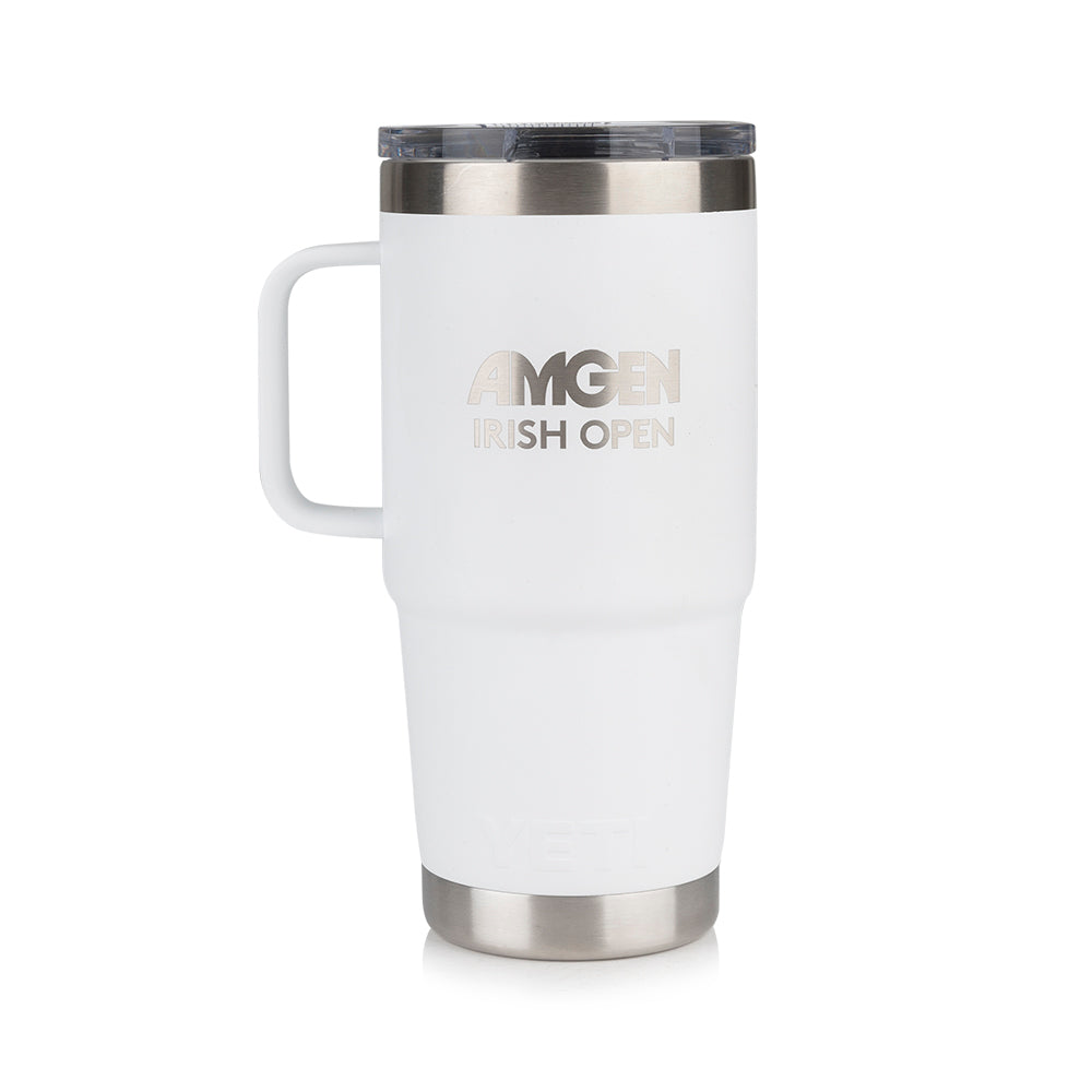 Amgen Irish Open Yeti 20oz White Travel Mug