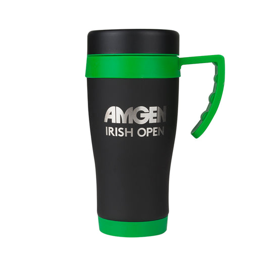 Amgen Irish Open Black Travel Mug