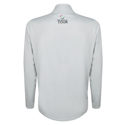 Betfred British Masters Men's Grey 1/4 Zip Mid Layer