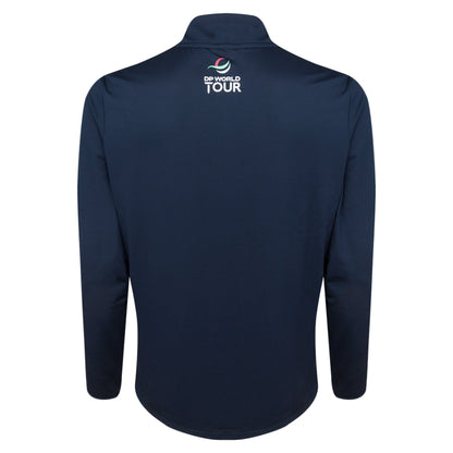 Betfred British Masters Men's Navy 1/4 Zip Mid Layer